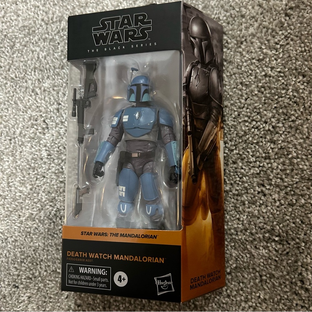 New Hasbro Star Wars The Black Series Death Watch Mandalorian Action Figure